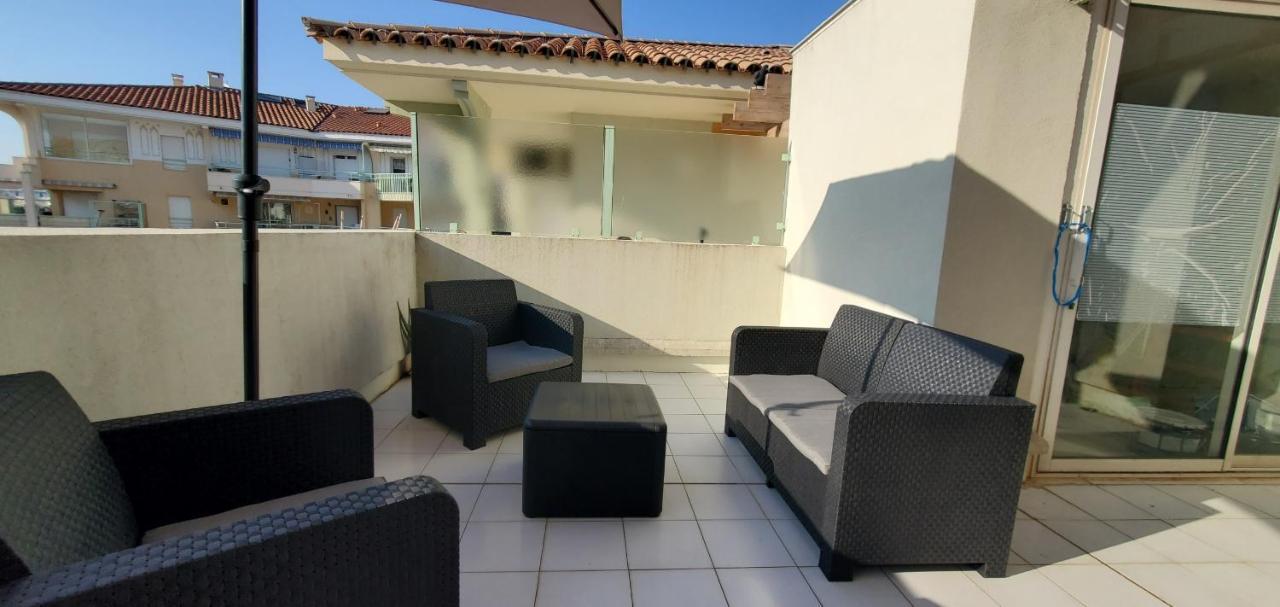 Port T2 39m2 Climatise Belle Terrasse Balcon Apartment *